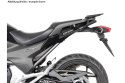 STELAŻ EVO NA KUFRY BOCZNE SW-MOTECH HONDA NC700S/X (11-14)NC750S/X (14-15) BLACK