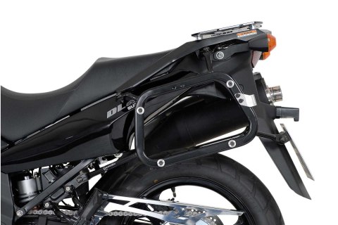 STELAŻ EVO NA KUFRY BOCZNE SW-MOTECH SUZUKI DL 650 V-STROM (04-10) BLACK