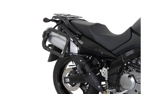 ZESTAW ADAPTERÓW NA STELAŻ EVO NA KUFRY BOCZNE HEPCO&BECKER SW-MOTECH BLACK