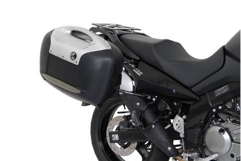 ZESTAW ADAPTERÓW NA STELAŻ EVO NA KUFRY BOCZNE HEPCO&BECKER SW-MOTECH BLACK