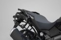 ZESTAW KUFRÓW BOCZNYCH AERO ABS I STELAŻY SW-MOTECH SUZUKI V-STROM 1000 (16-) BLACK 2X25L