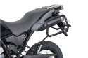 ZESTAW KUFRÓW BOCZNYCH AERO ABS I STELAŻY SW-MOTECH YAMAHA XT 660 Z TENERE (07-16) BLACK 2X25L