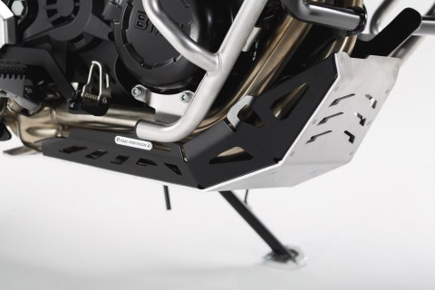 OSŁONA SILNIKA PŁYTA POD SILNIK SW-MOTECH BMW GS-MODELS/HUSQVARNA NUDA 900 BLACK/SILVER