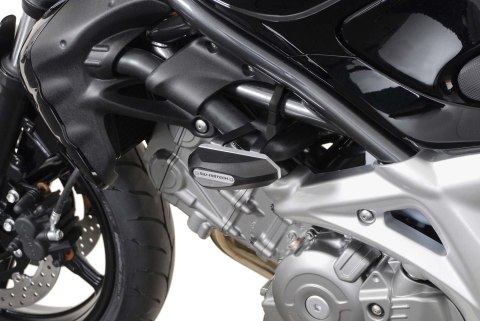 CRASH PADY SW-MOTECH KOMPLETNY ZESTAW DO SUZUKI SFV650 GLADIUS (09-16)/SV650 ABS (15-) BLACK