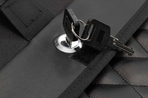 ZESTAW DWÓCH KŁÓDEK I KLUCZY R DO TOREB LEGEND GEAR SW-MOTECH SILVER