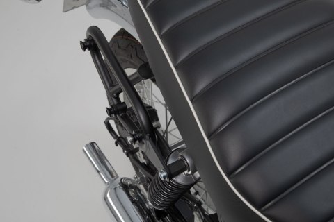 ZESTAW KUFRÓW BOCZNYCH URBAN ABS I STELAŻY SW-MOTECH KAWASAKI W800 (18-) BLACK 2X16,5L