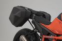 ZESTAW KUFRÓW BOCZNYCH URBAN ABS I STELAŻY SW-MOTECH KTM 1290 SUPER DUKE R (19-) BLACK 2X16.5L