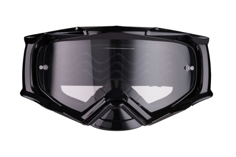Gogle iMX Racing Dust Black z Szybą Dark Smoke + Clear (2 szyby w zestawie)