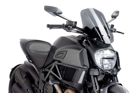 SZYBA TURYSTYCZNA PUIG DO DUCATI DIAVEL 14-18 (TOURING) MOCNO PRZYCIEMNIONA