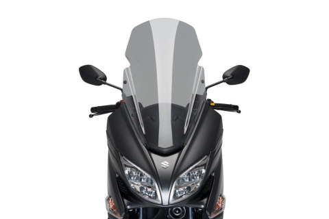 SZYBA TURYSTYCZNA PUIG V-TECH DO SUZUKI BURGMAN 400 17-22 (TOURING) LEKKO PRZYCIEMNIONA