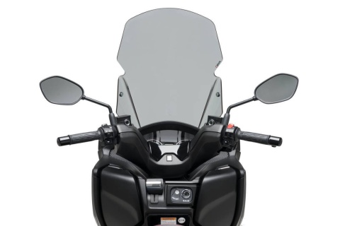 SZYBA TURYSTYCZNA PUIG V-TECH DO SUZUKI BURGMAN 400 17-22 (TOURING) LEKKO PRZYCIEMNIONA