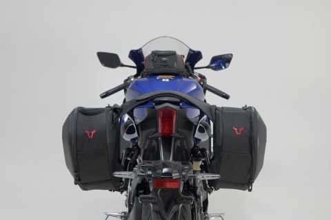 ZESTAW SAKW BOCZNYCH PRO BLAZE I STELAŻY SW-MOTECH YAMAHA YZF-R7 (21-) BLACK