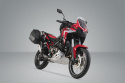 ZESTAW KUFRÓW BOCZNYCH AERO ABS I STELAŻY SW-MOTECH HONDA CRF1100L AFRICA TWIN (19-21) BLACK 2X25L