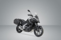 ZESTAW KUFRÓW BOCZNYCH AERO ABS I STELAŻY SW-MOTECH HONDA NC750X (20-23) BLACK 2X25L