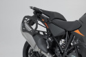 ZESTAW KUFRÓW BOCZNYCH AERO ABS I STELAŻY SW-MOTECH KTM 1290 SUPER ADVENTURE 2021-2023 BLACK 2X25L