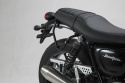 ZESTAW KUFRÓW BOCZNYCH URBAN ABS I STELAŻY SW-MOTECH TRIUMPH STREET TWIN (18-) BLACK 2X16,5L