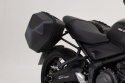 ZESTAW KUFRÓW BOCZNYCH URBAN ABS I STELAŻY SW-MOTECH TRIUMPH TRIDENT 660 (21-) BLACK 2X 16,5L