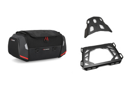 ZESTAW TORBA TYLNA I STELAŻ SW-MOTECH RACKPACK KTM 1290 SUPER DUKE GT (16-) BLACK/GREY 42L