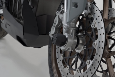 SLIDERY PRZEDNIEGO ZAWIESZENIA SW-MOTECH ZERO SR / S 2019-2025 BLACK