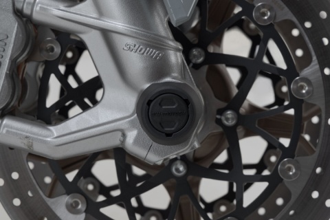 SLIDERY PRZEDNIEGO ZAWIESZENIA SW-MOTECH ZERO SR / S 2019-2025 BLACK