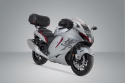 ZESTAW TORBA TYLNA I STELAŻ SW-MOTECH RACKPACK SUZUKI GSX1300R HAYABUSA (20-) BLACK/GREY 42L