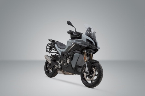 STELAŻ PRO NA KUFRY BOCZNE SW-MOTECH BMW S 1000 XR (19-) BLACK