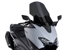 SZYBA PUIG V-TECH DO YAMAHA T-MAX 530 2017-2019 / T-MAX 560 2020-2021 (TOURING) MOCNO PRZYCIEMNIONA