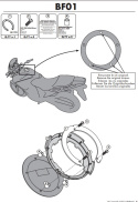 MOCOWANIE TANKLOCK GIVI SUZUKI GSR 600 / GLADIUS 650 / BANDIT / HAYABUSA