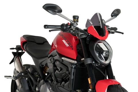 SZYBA SPORTOWA PUIG DO DUCATI MONSTER 937 2021 MOCNO PRZYCIEMNIONA