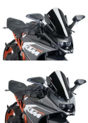 SZYBA SPORTOWA PUIG DO KTM RC125 / RC390 14-22 CZARNA