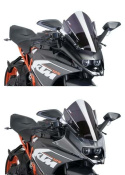 SZYBA SPORTOWA PUIG DO KTM RC125 / RC390 14-22 MOCNO PRZYCIEMNIONA