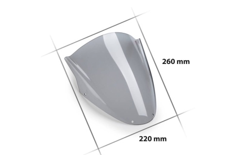 SZYBA TURYSTYCZNA PUIG DO DUCATI MONSTER 696 08-14 CZARNA