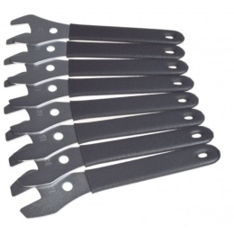 KLUCZE PŁASKIE DO PIAST I KONUSÓW 13-20 MM - 8 SZT