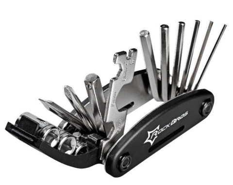 Narzędzia rowerowe klucze płaskie nasadowe imbusy wkrętaki - multitool