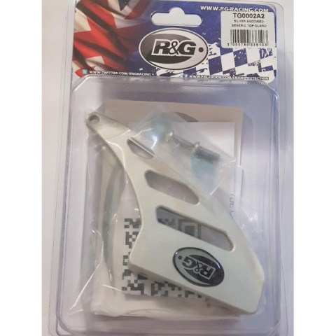 OSŁONA ŁAŃCUCHA R&G ANODISED GENERIC TOE GUARD SILVER