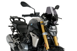 SZYBA SPORTOWA PUIG DO BMW R1250R 2019-2024 MOCNO PRZYCIEMNIONA