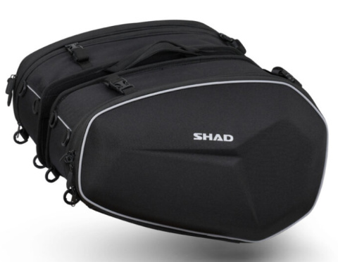 Sakwy półsztywne Shad 46-58l - komplet