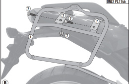 Stelaże boczne Givi do Honda NC750S 2016-2020