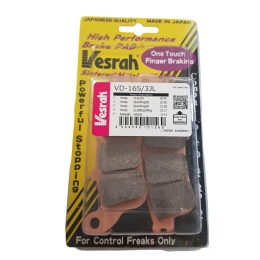 Klocki hamulcowe Vesrah VD-165/3JL Honda Deauville Varadero 1000 / ST 1300