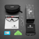 OKULARY NA ROWER DO BIEGANIA W GÓRY FOTOCHROM UV400 ETUI NOWOCZESNE
