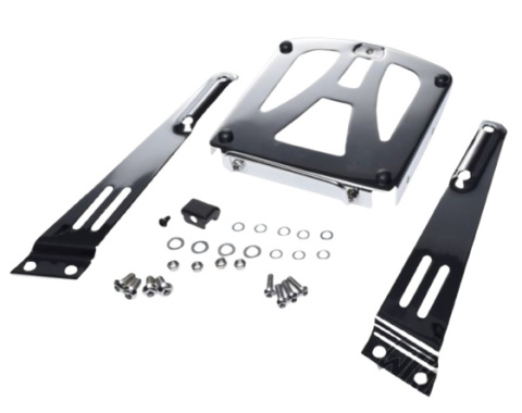 Stelaż pod kufer centralny do oparcia pasażera Shad czarne