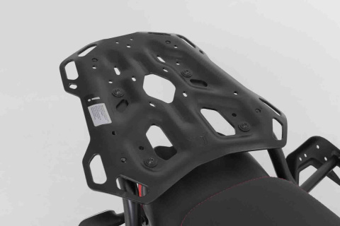 KUFER CENTRALNY STELAŻ TRAX ADV SW-MOTECH MOTO GUZZI V85 STRADA (24-) BLACK