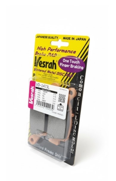 Klocki hamulcowe Vesrah VD-147JL Honda CB500X CBR650R X-ADV NC750X