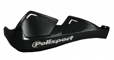 POLISPORT Handbary EVOLUTION INTEGRAL 22mm czarne + zestaw montażowy