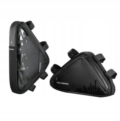 ROCKBROS SAKWA ROWEROWA POD RAMĘ TRÓKĄTNA WODOODPORNA SAKWA NA ROWER 1,5L