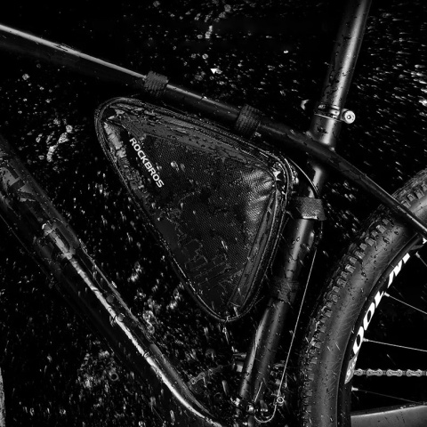 ROCKBROS SAKWA ROWEROWA POD RAMĘ TRÓKĄTNA WODOODPORNA SAKWA NA ROWER 1,5L
