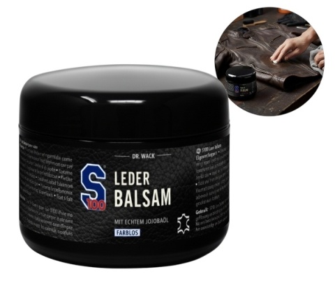 S100 Leather Balm 3448 250ml | Balsam do skóry motocyklowej i odzieży