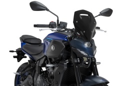SZYBA TURYSTYCZNA PUIG DO YAMAHA MT-07 2025 (RM541) CZARNA