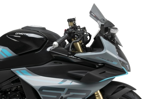 SZYBA Z-RACING PUIG DO CFMOTO 450 SR / SR S 2023-2025 LEKKO PRZYCIEMNIONA
