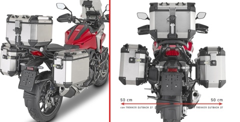 Stelaże Kappa pod kufry aluminiowe do Honda NC750X 2021-2024